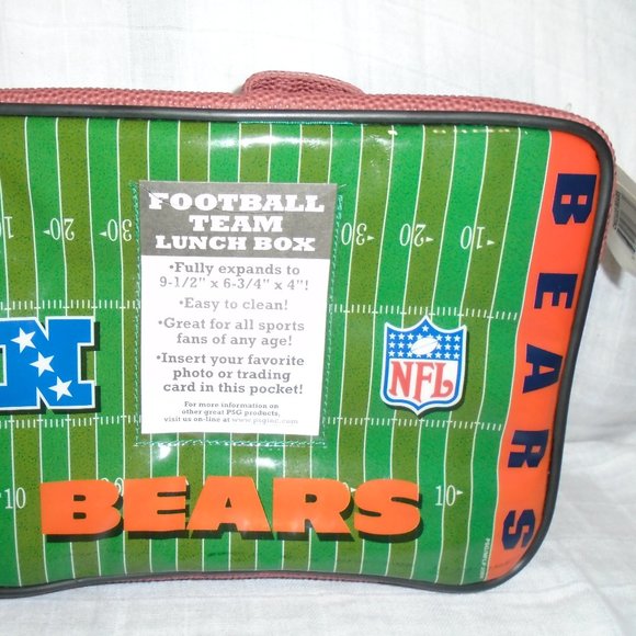 NFL Chicago Bears Football Team Soft Style Lunch Box Pro Specialties Group PSG - Picture 4 of 5